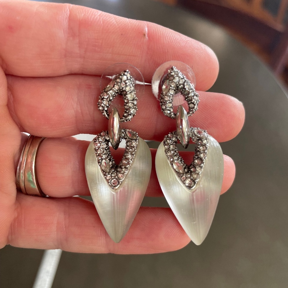 Alexis Bittar Crystal Encrusted earrings
